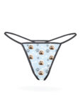 Custom Dog Face Thong Personalized Pet Print Sexy Underwear