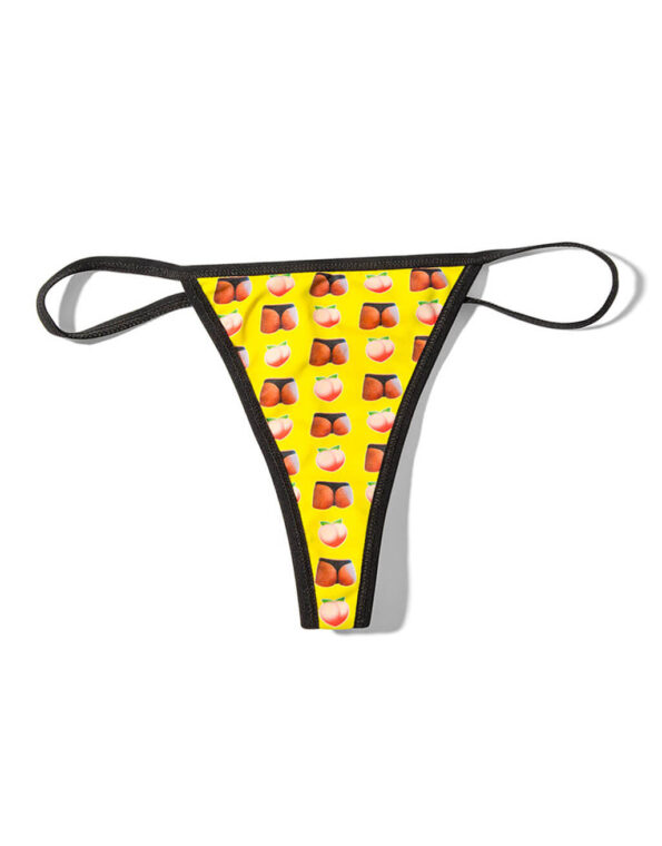 Custom Fit Thong with Unique Print for Comfortable Stylish Wear