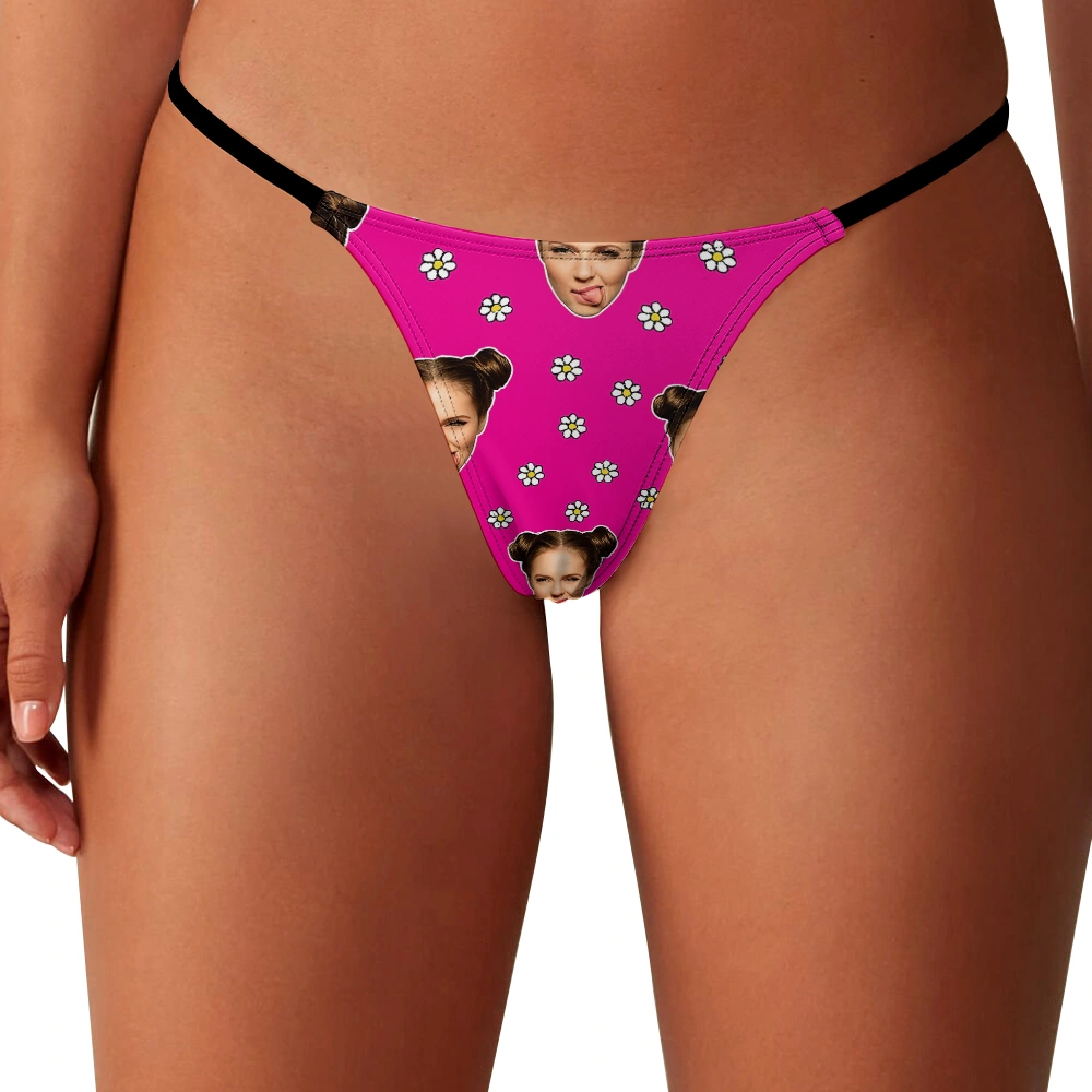 custom-face-and-daisy-print-thong-for-unique-personalized-style-2